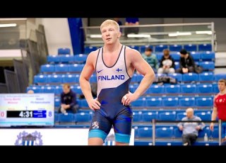 Georg Martin Metsma EST Vs Akseli Yli Hannuksela FIN 82kg Greco Roman Men Wrestling Tournament