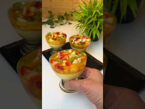 تحلية بالفواكه في 10دقائق وصفات شهيوات مغربية Shorts تحلية