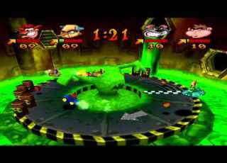 Crash Bash Toxic Dash Trophy