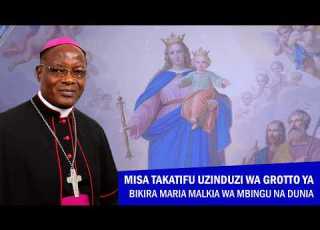 LIVE ADHIMISHO LA MISA TAKATIFU YA UZINDUZI WA GROTTO YA BIKIRA MARIA UASKOFUNI JIMBO KATOLIKI MOSH