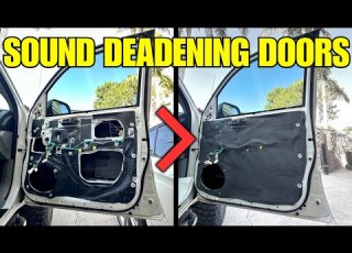 Sound Deadening My Tacoma With Dynamat Part 3 Doors