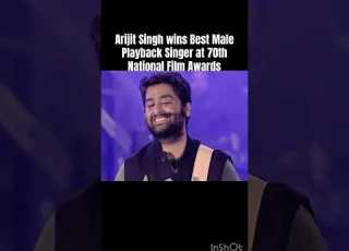  Arijit Singh Wins Best Male Playback Singer At 70th National Film Awards