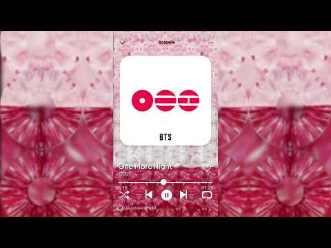 One More Night BTS Acapella