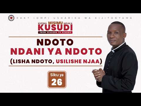 NDOTO NDANI YA NDOTO LISHA NDOTO USILISHE NJAA REV DR ELIONA KIMARO