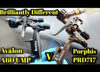  Porphis PRD717 1 4 V Avalon A60 UMP 1 4 Best Clear Coat Spray Guns