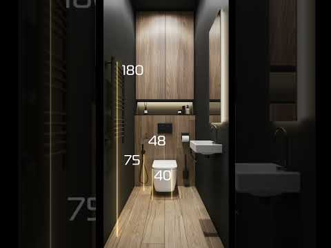 قياسات الحمام