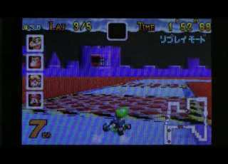  マリオカートアドバンス１周遅れで１位を取る クッパキャッスル３