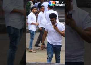  Kushal Tandon ARRIVES At Ankita Lokhande S Dad S Funeral Shorts Kushaltandon Ankitalokhande