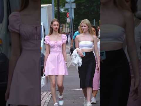 Russian Beautiful Girls Summer In Moscow Russia Reels Viral Short Trending Streetstyle