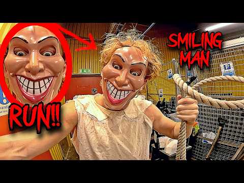 SMILING MAN REAL LIFE HORROR ESCAPE PARKOUR POV