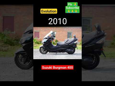 Evolution Of Suzuki Burgman 400 Plz Subscribe Evolution Burgman400 Jammumotohub7146