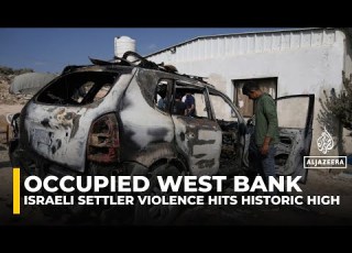 Israeli Settler Violence Against Palestinians Hits Historic Levels In The Occupied West Bank