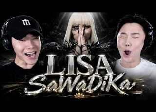  ENG LISA SaWaDiKa MV REACTION 리사 SaWaDiKa 뮤비 리액션