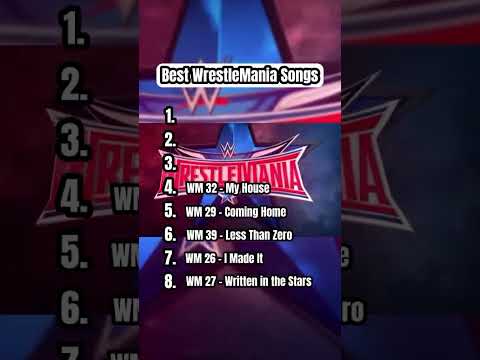 Comment Your Best Wrestlemania Theme Songs Wrestlemania Wrestlemania40 Therock Codyrhodes Wwe