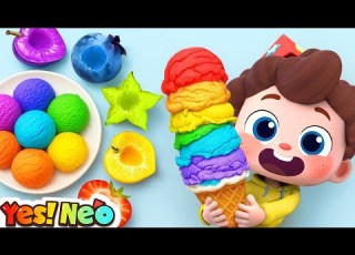  Scoop The Ice Cream Fruit Sorting Learn Colors Nursery Rhyme Kids Songs Yes Neo