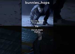 Derek Hale Alpha Vs Scott Mccall Teenwolf Bunnies Hops