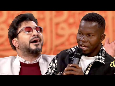 متسابق أفريقي يطلب من لجنة التحكيم تلاوة سورة الشمس برنامج محفل