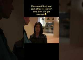 Kourtney And Scott Saw Each Other For The First Time After She Got Married Tiktok Edits Leyends