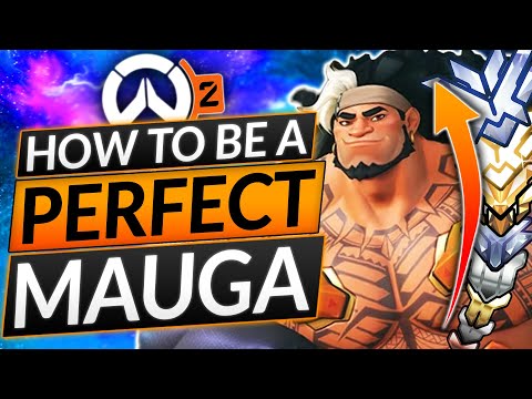 The ULTIMATE MAUGA GUIDE PRO TIPS To Be The BEST TANK Overwatch 2 Guide