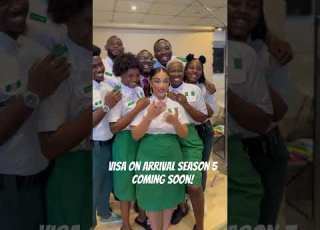  Just Concluded Shoot For The New Season Of The Hilarious Visa On Arrival Series