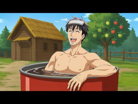 شاب امتلك اقوى سحر فالعالم لكنه قرر العيش فى مزرعه صغيره وحمام ساخن ملخص انمى كامل