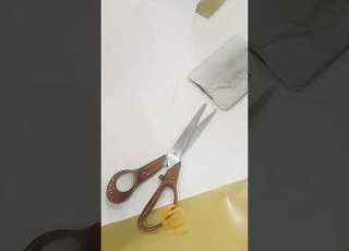 كيفية تركيب استيكر قص بلوتر على درع مكتبي