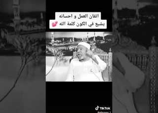 الشيخ الشعراوي إتقان العمل