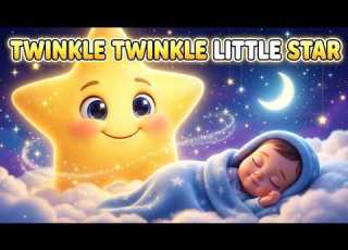  Twinkle Twinkle Little Star Soothing Nursery Rhymes Baby Sleep Music Sing Along