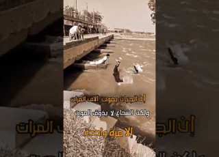  إن الجبان يموت آلاف المرات ولكن الشجاع لا يذوق الموت إلا مرة واحدة الصديق الحقيقي