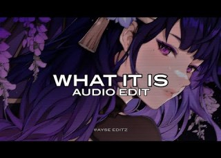 What It Is Doechii Edit Audio