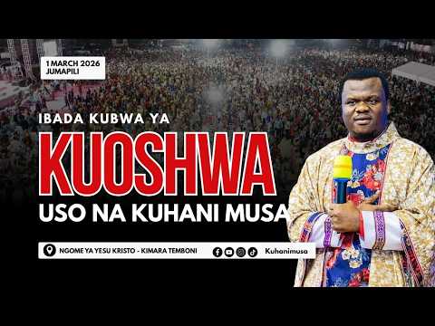 LIVE 1 3 2026 IBADA KUBWA YA KUOSHWA USO NA MAJI MATAKATIFU NA KUHANI MUSA