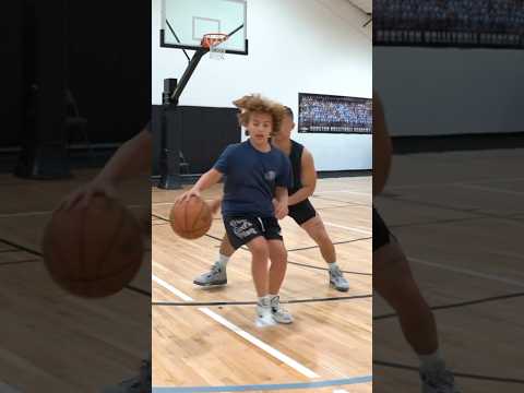 12 Year Old Hoops Like Kyrie Irving Shorts Basketball Ballislife Neumann