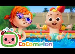  Pool Day With JJ Swim And Splash Song CoComelon Nursery Rhymes And Kids Songs