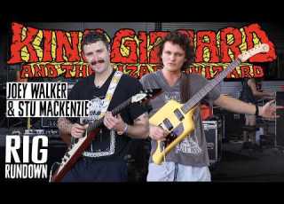  King Gizzard The Lizard Wizard Rig Rundown Mit Joey Walker Stu Mackenzie Guitar Gear Tour