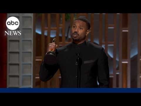 Michael B Jordan Gewinnt Den Oscar Als Bester Hauptdarsteller Für Sinners