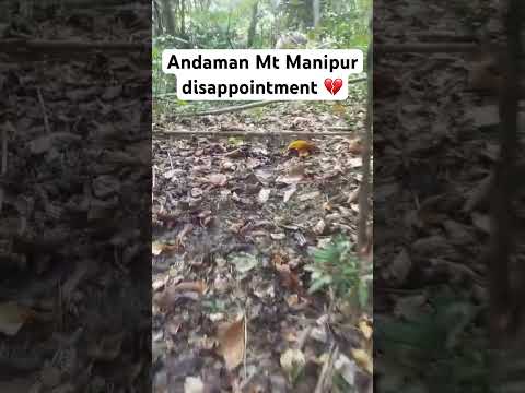 Andaman Mount Manipur Disappointment