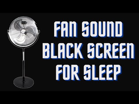 BEST FAN NOISE With BLACK SCREEN FALL ASLEEP FAST