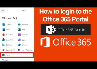 How To Login To The Office 365 Portal Sign Into The Office 365 Portal Office 365 Admin Center