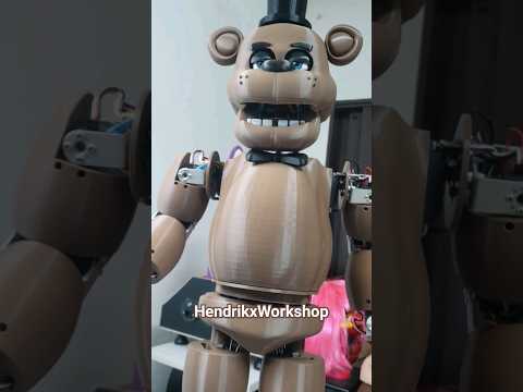 Animatronic FNAF Freddy Installing Electronics