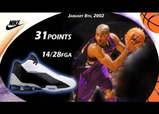 Vince Carter 31points VS Memphis Grizzlies January 8th 2002