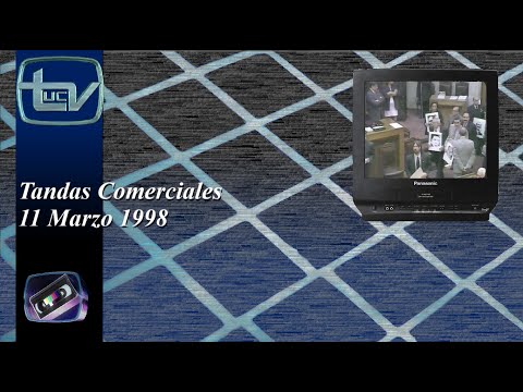 Tandas Comerciales Canal 13 UCTV 11 Marzo 1998