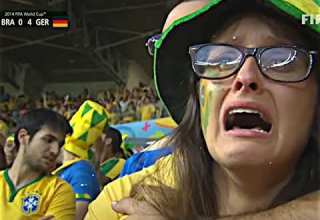 من الذاكره مبارة ألمانيا ضد البرازيل فضيحة كروية