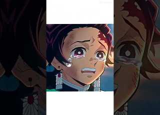 تانجيرو وهو يبكي