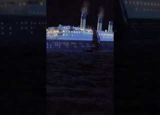 Шок Затонул самый огромный корабль в мире