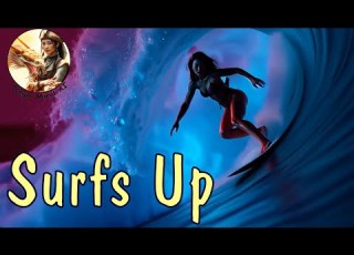Surfing And Fun In Lush Jungle Scenes A I Generated Surfing Music Video Production