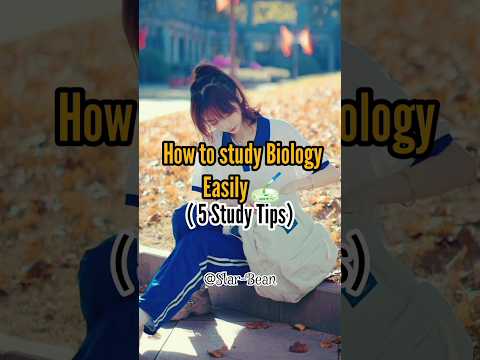 How To Study Biology 5 Study Tips Motivation Fypシ Students Study Studytips Exams Shortstudy
