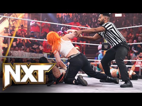 Gigi Dolin Returns To Attack Jacy Jayne WWE NXT Feb 21 2023