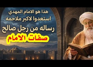رساله رجل صالح هذا هو الامام استعدوا الملحمه