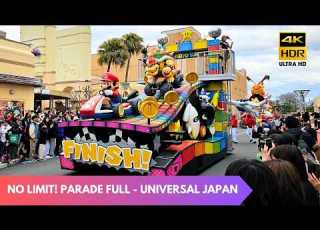 POKEMON MINIONS MARIO NO LIMIT PARADE Universal Studio Osaka Japan 4K60 HDR