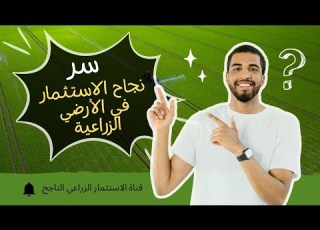 سر نجاح الاستثمار في الأراضي الزراعية